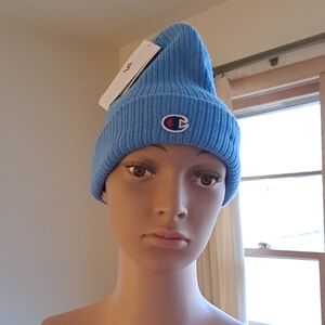 Champion Blue Beanie
